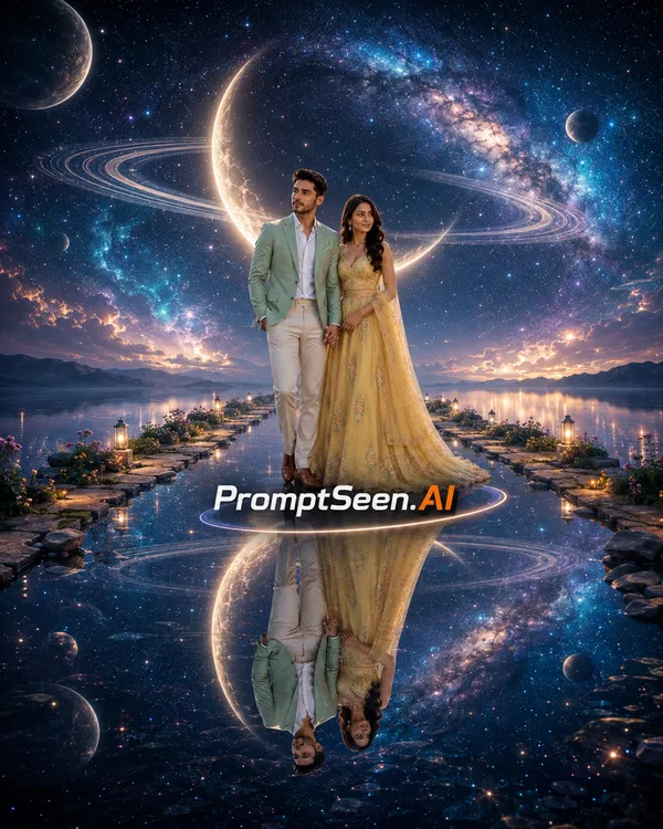 Celestial Mirror Love Comatozze Couple
