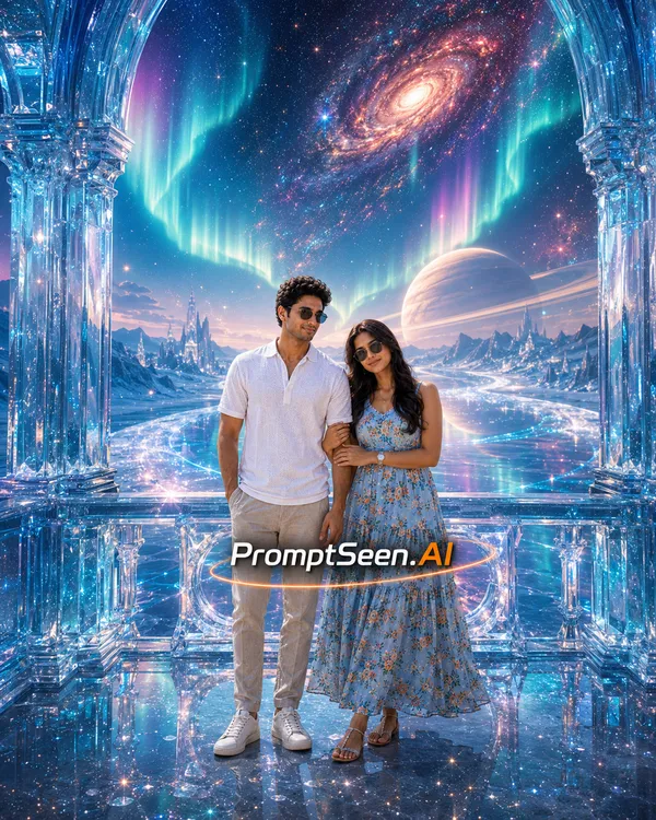 Frozen Galaxy Palace Comatozze Cosmic Couple