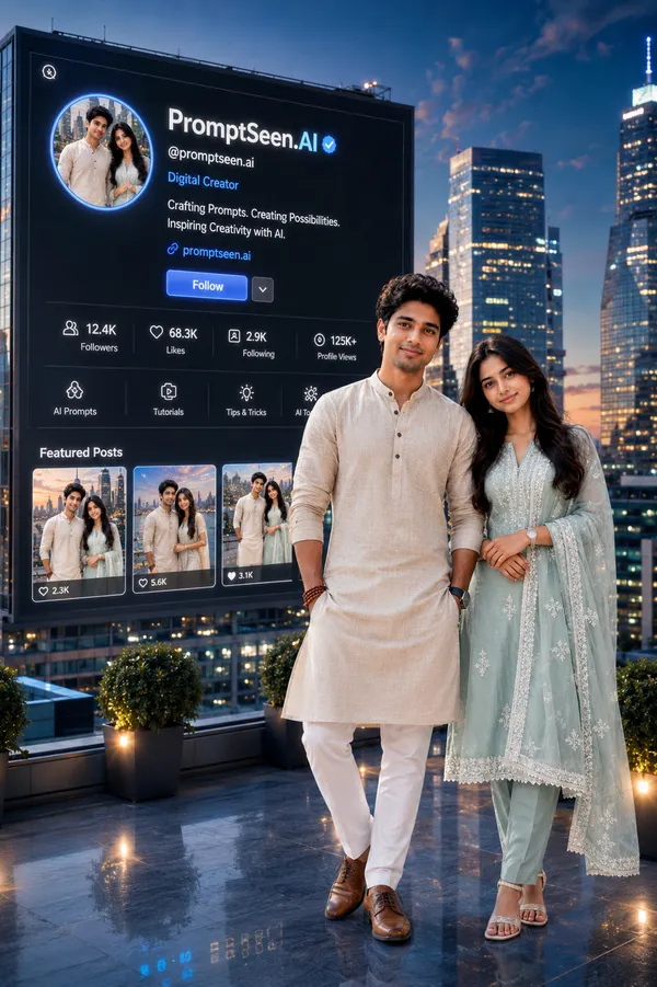 Giant Billboard Profile Prompt