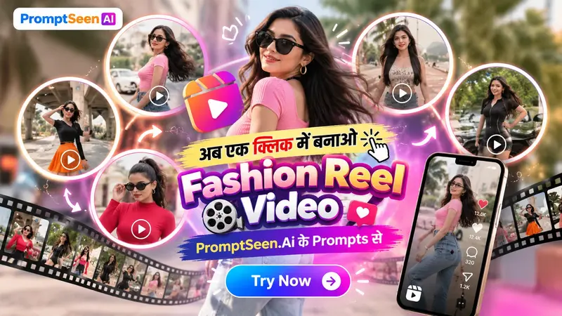 Viral Fashion Reel Video Prompts For Girl