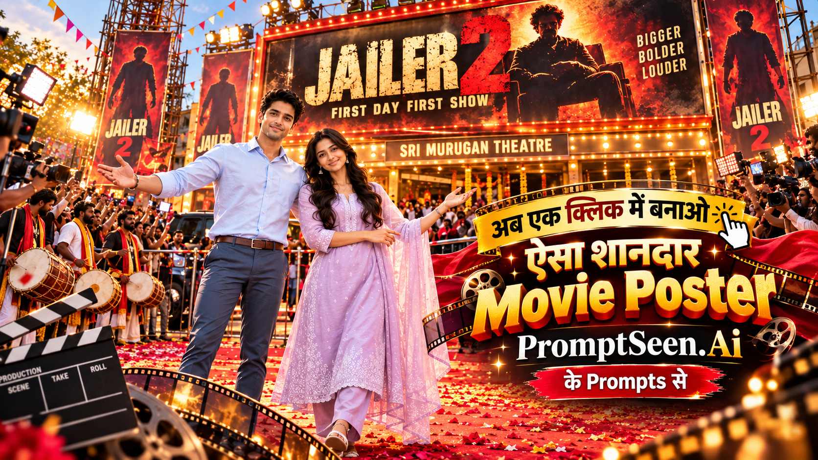 Jailer 2 Movie AI Photo Editing Prompts Collection