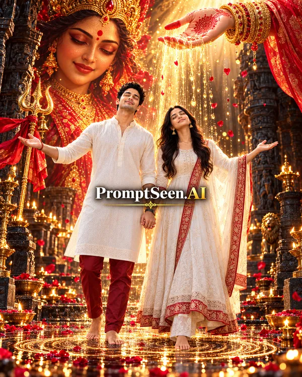 Divine Blessing Shower Photo Prompt