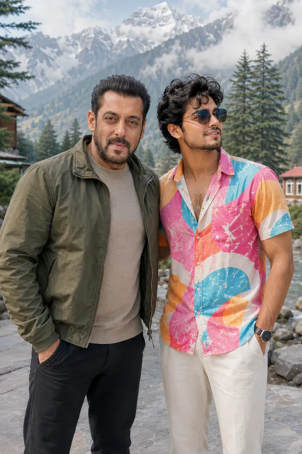 Salman Khan Hill Station Portrait