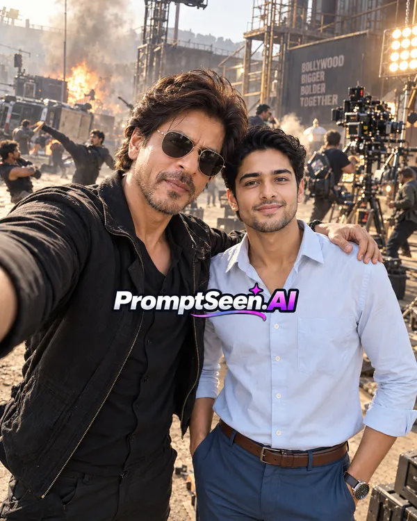 SRK Bollywood Action Fight Selfie