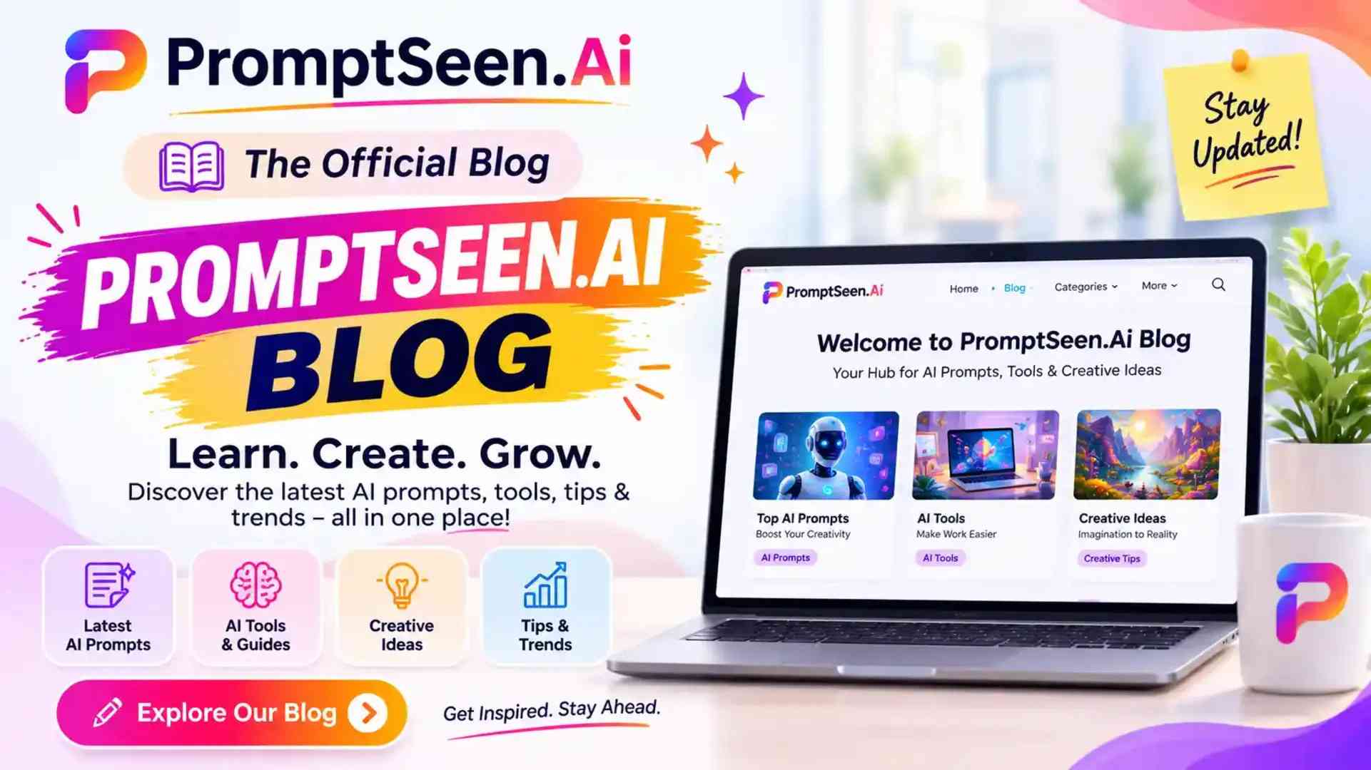 PromptSeen AI Blog: AI Guides & Tutorials