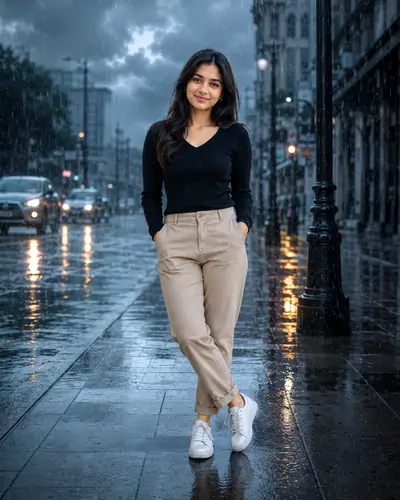 Moody Rainy Day AI Photo Effect
