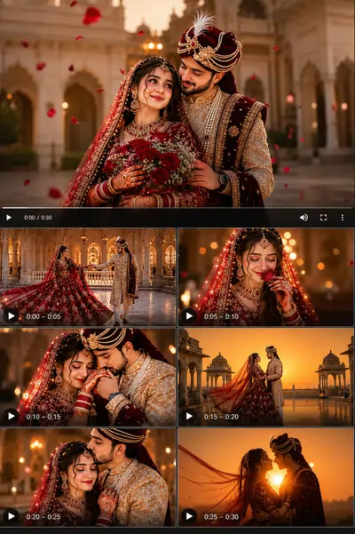 Cinematic Royal Indian Wedding