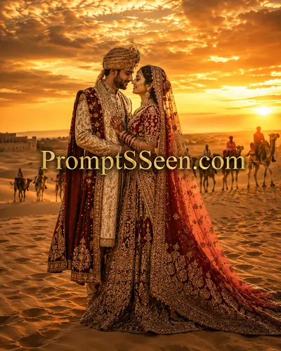 Desert Royal Wedding Inspiration