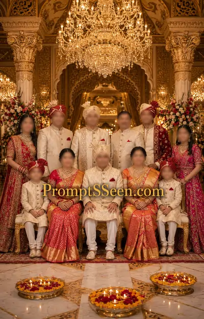 Royal Palace Family Portrait