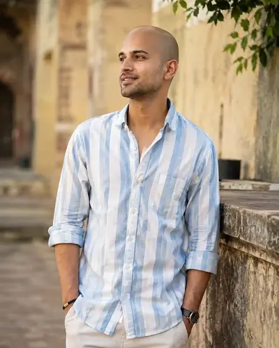 Clean-Shaven Bald Head Realistic Prompt