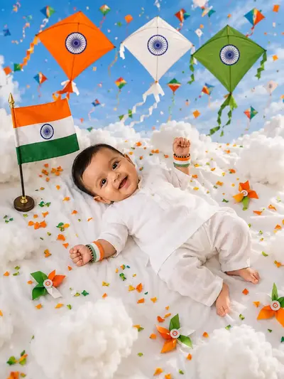 Sky Full of Kites Baby Boy Prompt