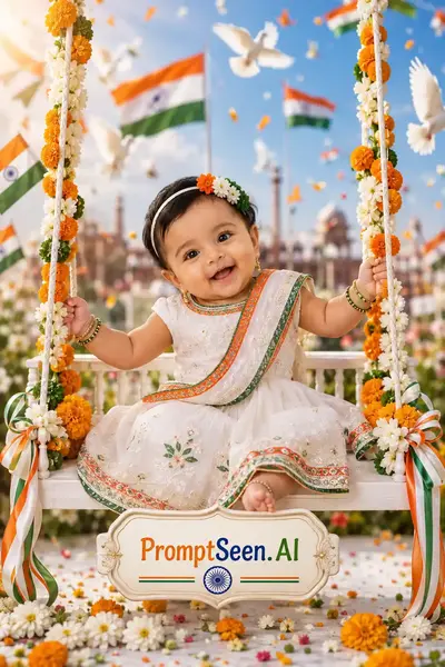 Little Bharat Princess Photo Prompt