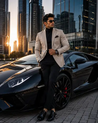 Urban Luxury Lifestyle Portrait