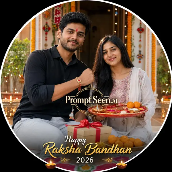 Cinematic Raksha Bandhan Golden Hour Story