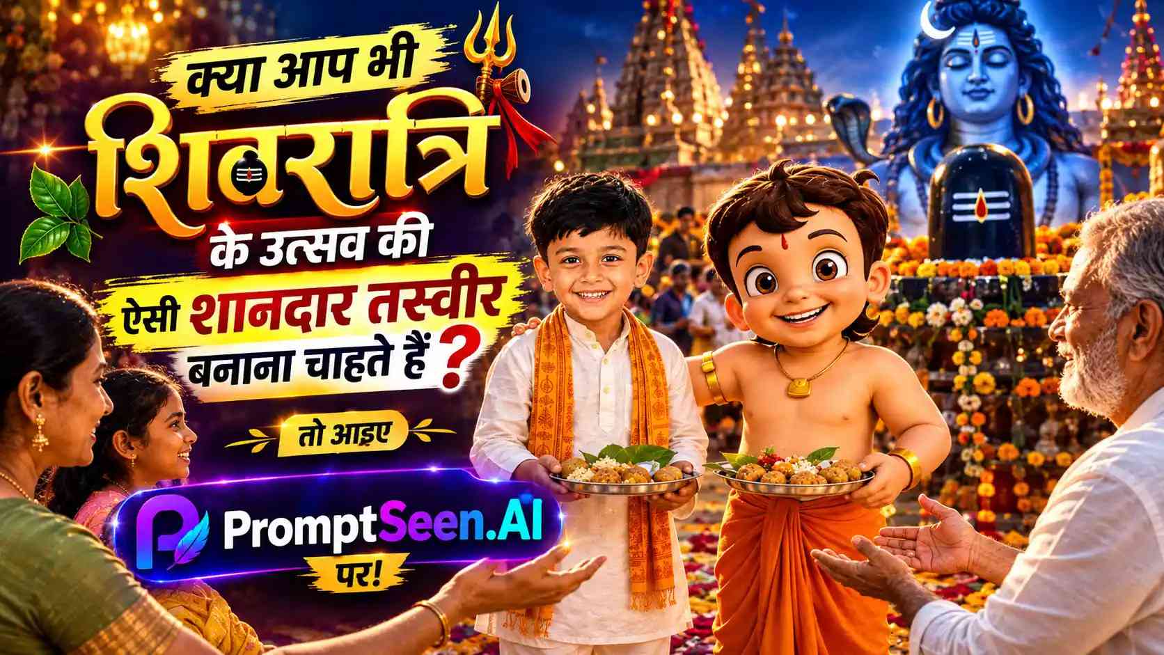 Shivaratri Ai Prompt