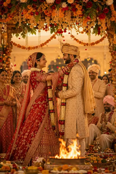 Traditional Mandap Ceremony AI