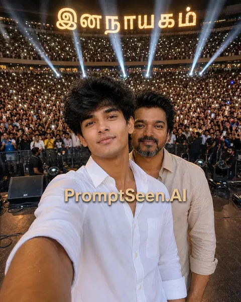 Selfie With Vijay Thalapathy Stadium