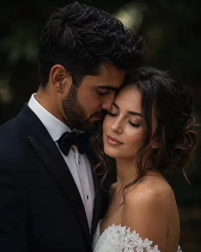 Emotional Close-Up Portrait